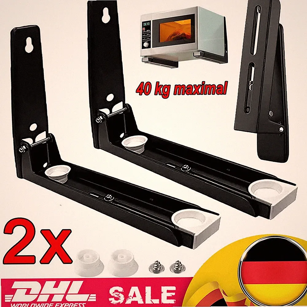 Mikrowelle Halterung Wandhalterung Mikrowellenhalter Microwellen Ablage Regal