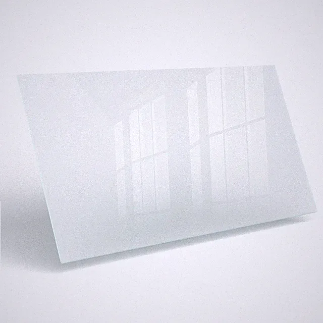 Milchglas ESG Sicherheitsglas Rechteckig Tischplatte für Esstisch 140x70 cm