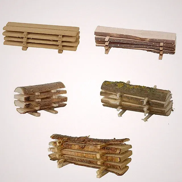 Miniatur Baumaterial Bretter 8-15cm Bretterstapel Holz Möbel rustikal Wichtel