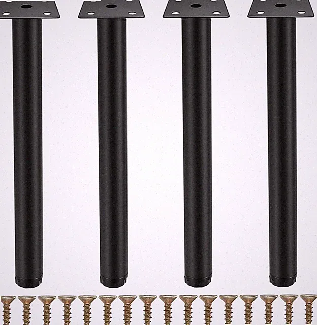 Minimalistische Metall Couchtischbeine - 4er Set - Einfache Installation