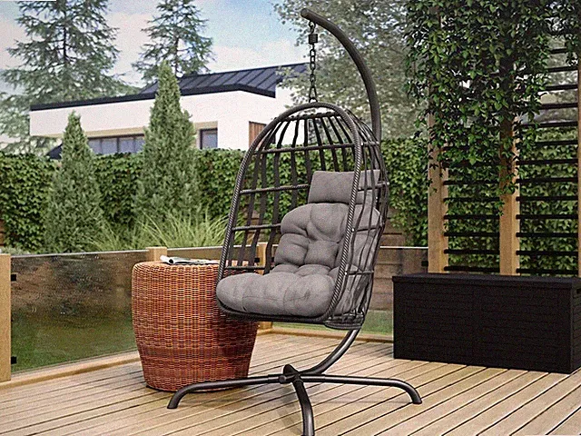 Mirjan Hängesessel Hängekorb Kokon Hängestuhl Gartensessel