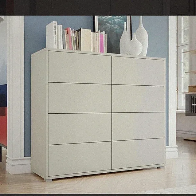 Mirjan24 GESITA Kommode K8SZ 8 Schubladen 120x41x93 cm Dąb Cremona