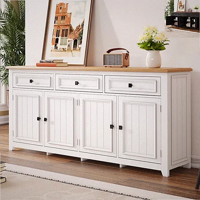 Modern Kommode Aufbewahrungsschrank Anrichte Sideboard Highboard Buffet Schrank