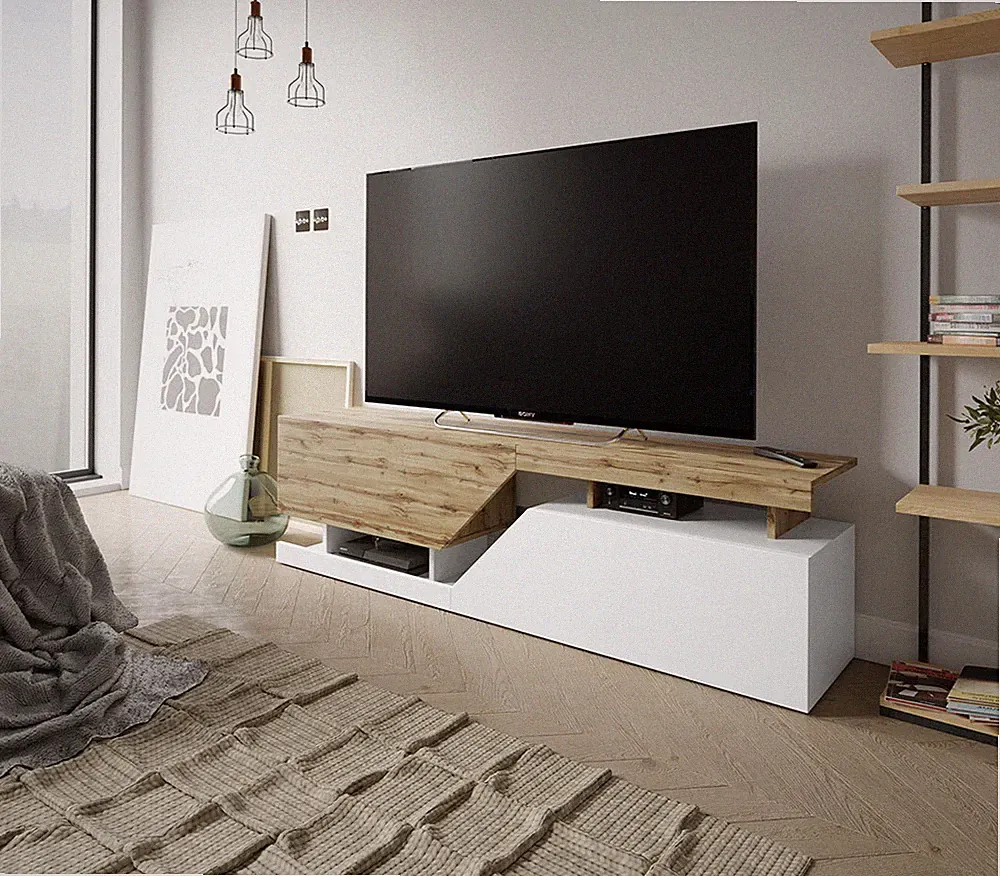 Modern TV-Lowboard Martynika 160 TV-Schrank TV-Möbel RTV Mediaschrank M24