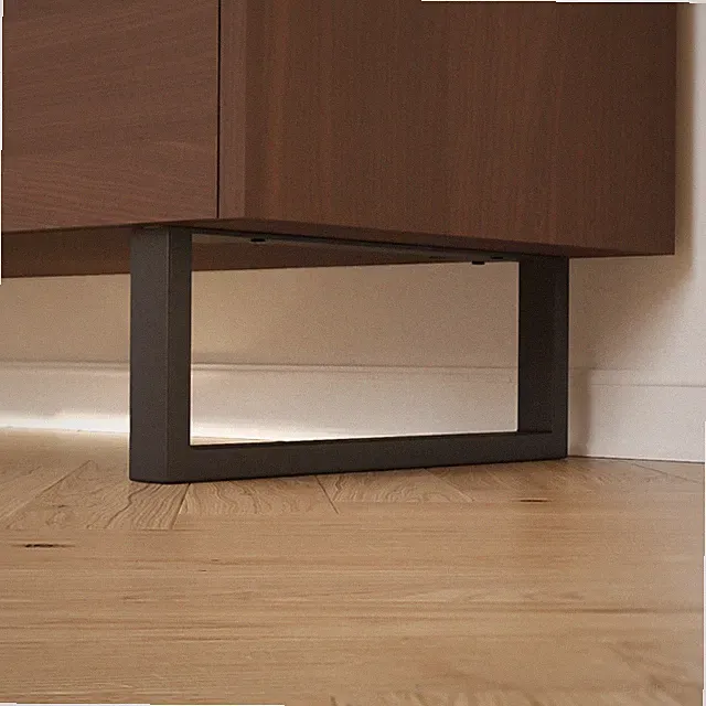 Moderne Möbelfüße - GRAZ - Möbelbeine Waschtischunterschrank, Möbelkufen