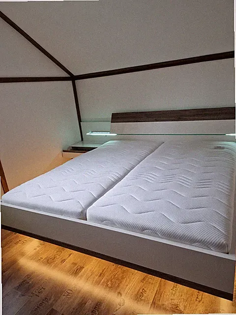 Modernes Creatives Design Bett Luxuriöser Komfort Exklusiv & Außergewöhnlich