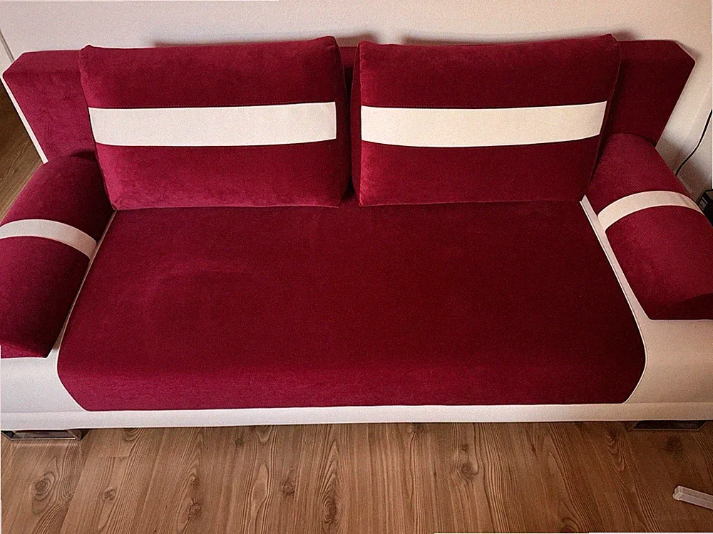 Modernes Sofa mit Schlaffunktion 140x200 cm mit Stauraum