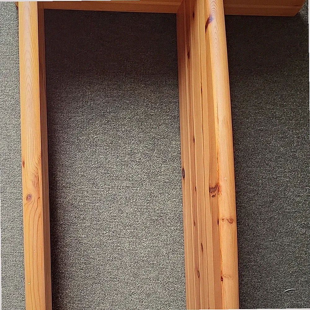 Möbel Höffner Regal Holz hellbraun 100x60 cm rechteckig Schlafzimmer