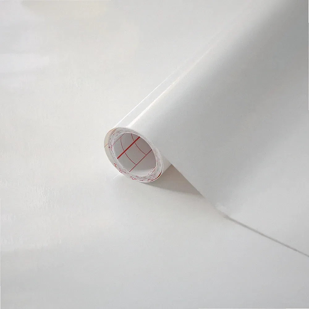 Möbel-Klebefolie Weiß Hochglanz 67,5cm x 2m selbstklebend d-c-fix wasserfest