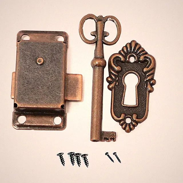 Möbel Schrank Türschloss mit Schlüssel Antike Schublade Kleiderschrank Schloss