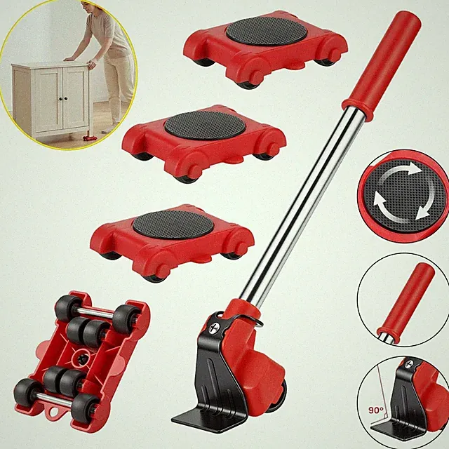 Möbel Transportroller Set Möbelheber Möbelrollen Möbeltransport & Umzugshelfer