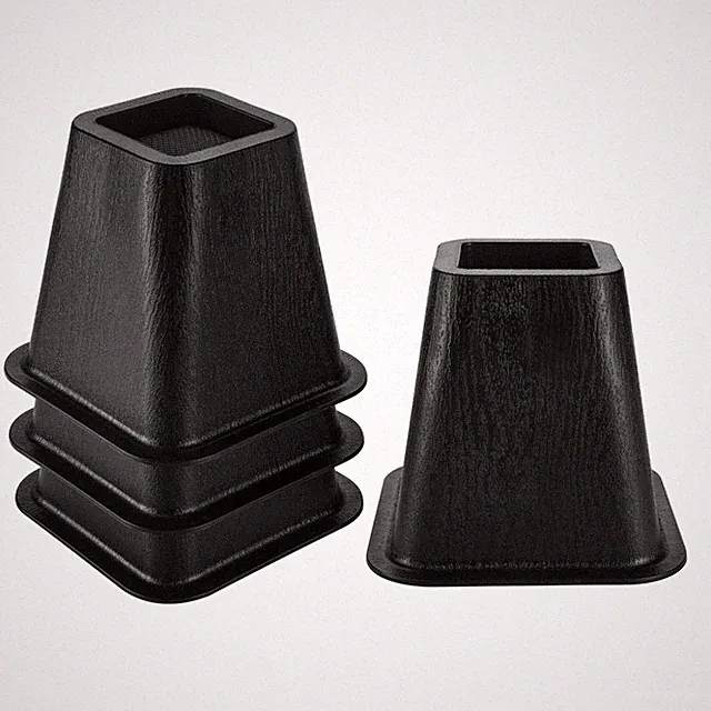 Möbelerhöher Betterhöhung Elefantenfuß Möbelerhöhung Tischerhöher Bed Riser 4St.