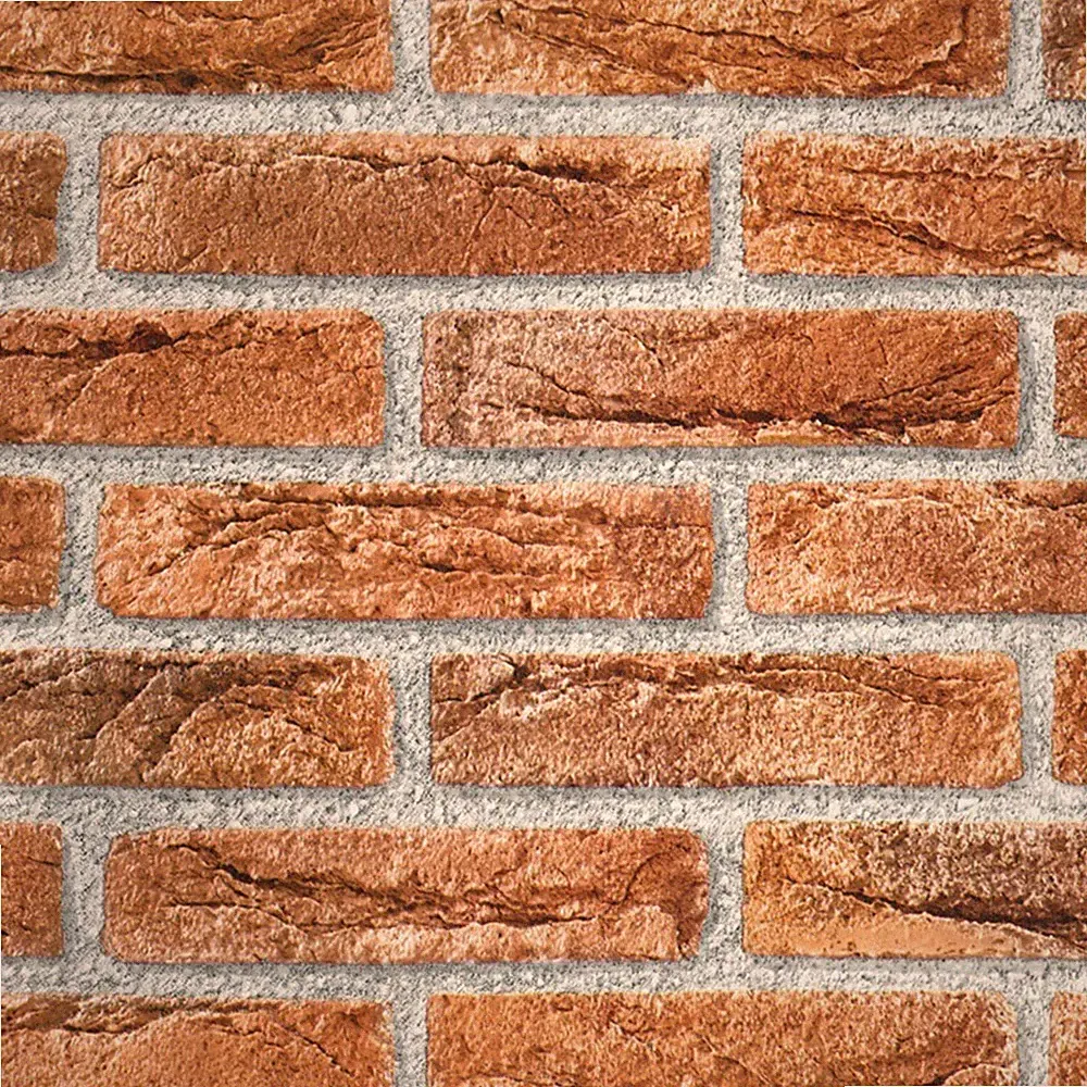 Möbelfolie Naturstein Backsteine Rot Folie selbstklebend (10€/m²) d-c-fix Stein