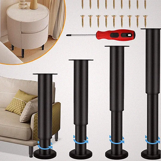 Möbelfüße Höhenverstellbar Sofafuß Sockelfüße Bettfüße Schreibtischfüße Tischfuß
