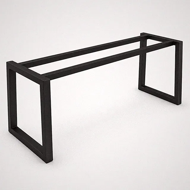 Möbelfüße Metall Loft 100×60×72 cm – Tischgestell Tischbeine alle Farben