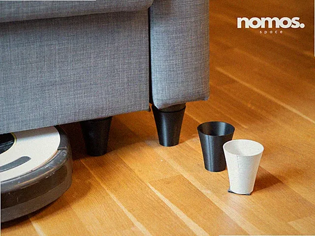 Möbelfüße passend für IKEA FRIHETEN Eckbettsofa Sofabein Erhöher von Nomos_Space