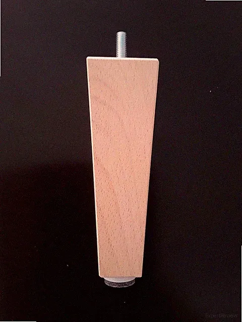 Möbelfüße Schrankfüße Holzfüße Sofafüße Buche H-15-30 cm inkl.Filzgleiter neu