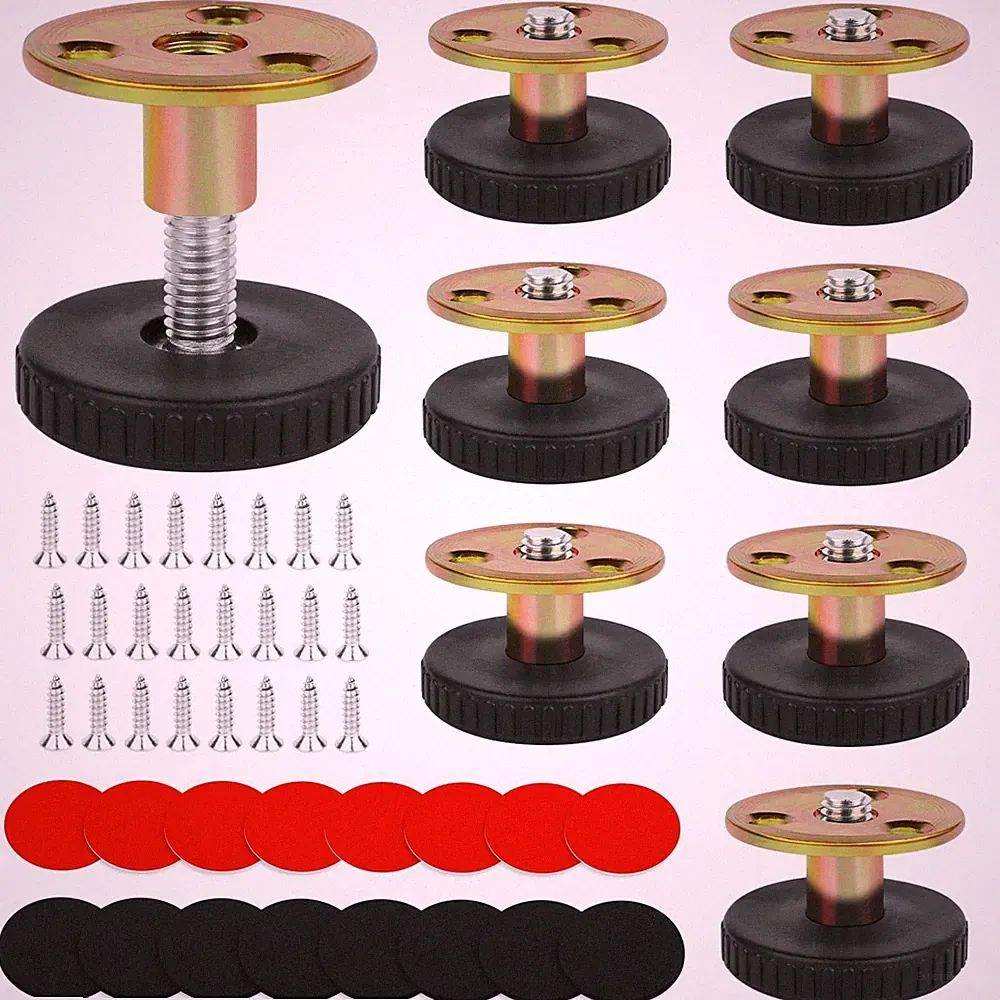 Möbelfüße Verstellbar 8 Stück 27-40 mm Verstellbare Möbelfüße, Füße für Möbel