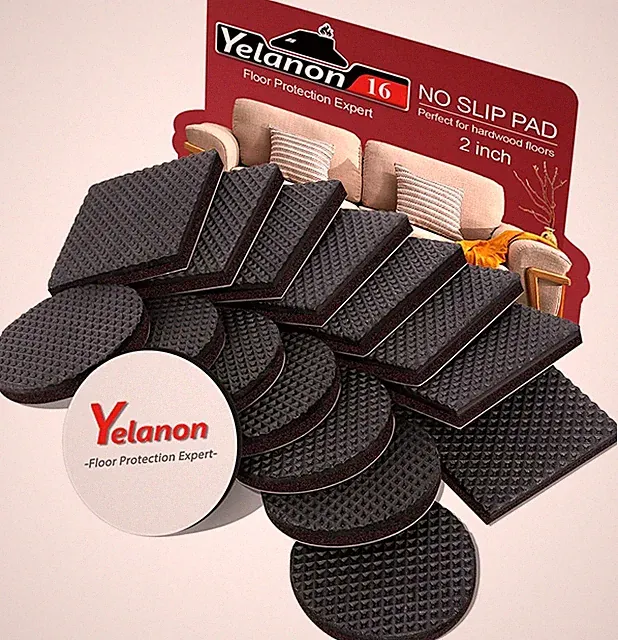 Möbelgleiter 16 Stück Gummifüße Selbstklebend Antirutsch Pads Möbel Möbelglei...