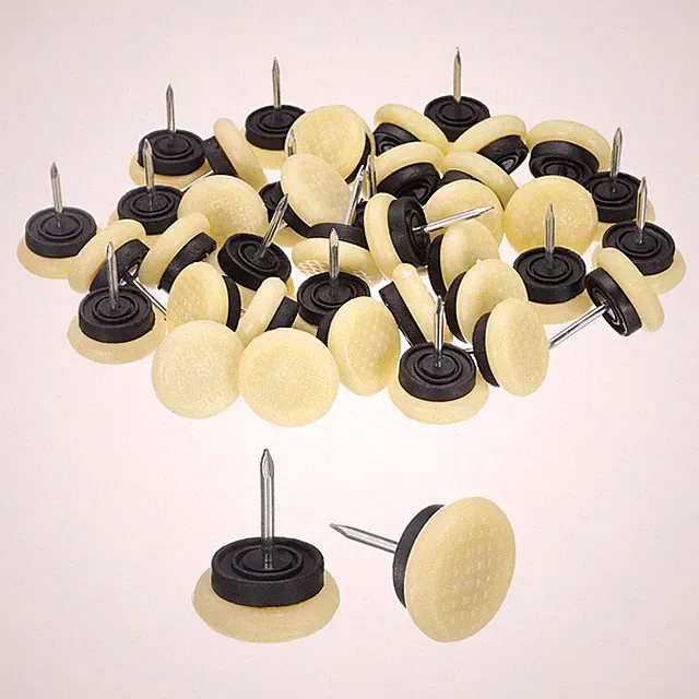 Möbelgleiter 40 Stück, 22mm, für Anti-Rutsch, Gelb