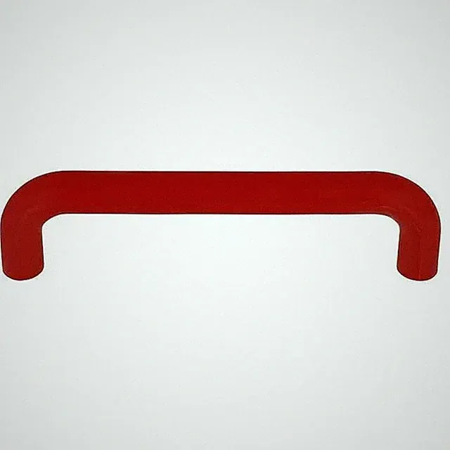 Möbelgriff 106 mm Rot – Kunststoff, Bügelgriff, 96 mm Lochabstand