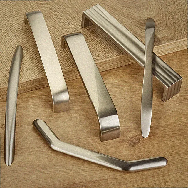 Möbelgriff BA 160 mm Schrankgriff Edelstahloptik Bügelgriff Kommodengriff Griff