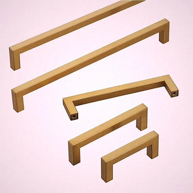 Möbelgriff Stangengriff Küchengriff E8 EDELSTAHL 64 - 736 mm Schrankgriff SOTECH