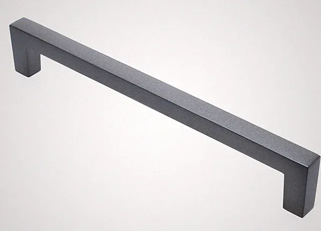 Möbelgriffe BA 128 & 160mm Küchengriffe Grau matt Schrankgriffe modern Türgriff