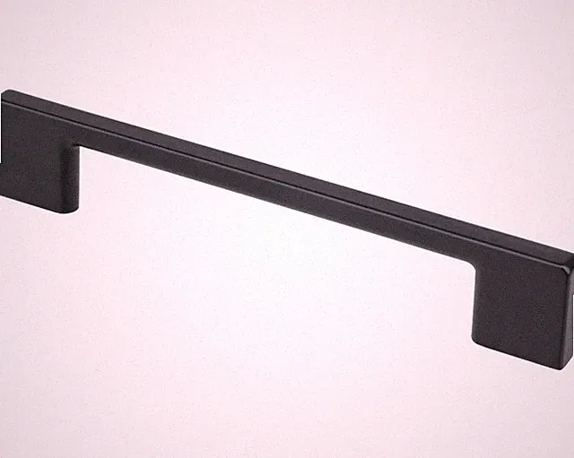 Möbelgriffe BA 128 - 320mm Küchengriff Anthrazit matt Türgriff Easy Schrankgriff