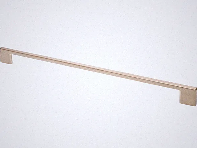 Möbelgriffe BA 128 - 320mm Küchengriffe Gold matt gebürstet Schrankgriff Easy
