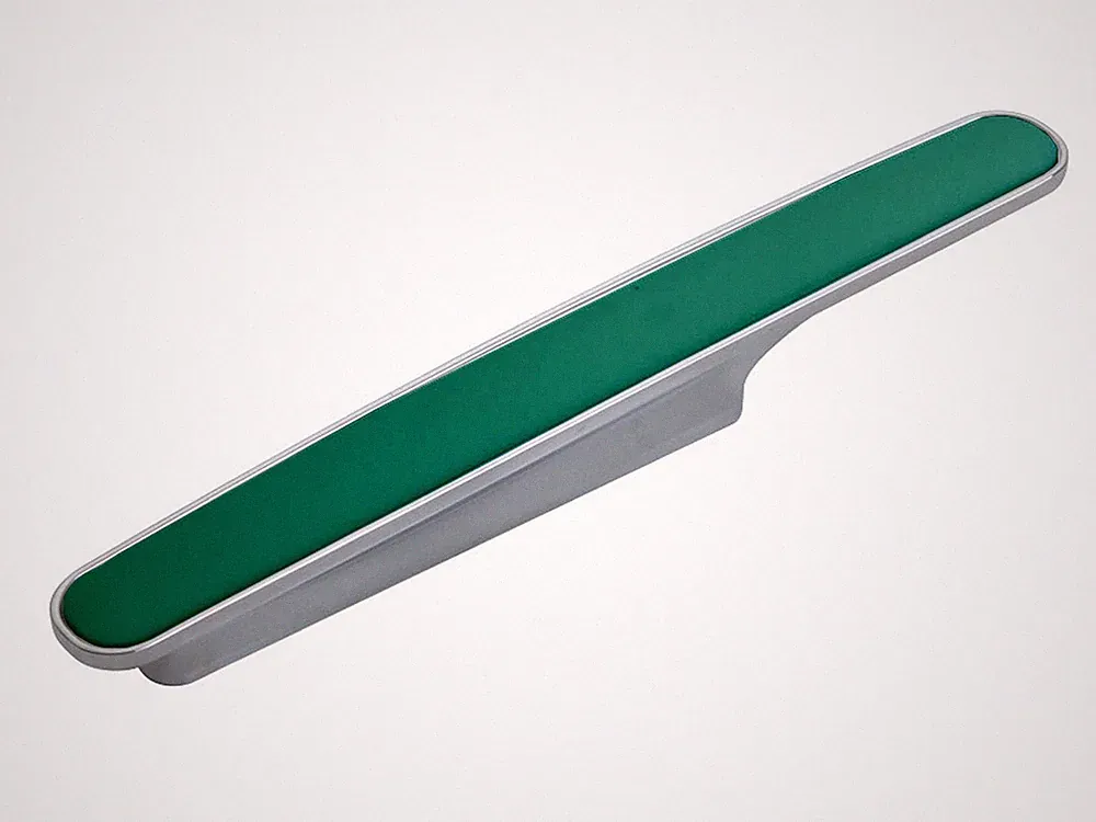 Möbelgriffe Chrom matt Küchengriffe Schubladengriffe BA 96mm Designgriffe Griffe