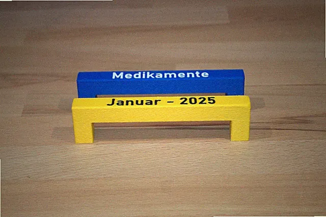 Möbelgriffe Schrankgriff Griff;eckig 15x15mm;farbig;personalisierbar;beschriftet