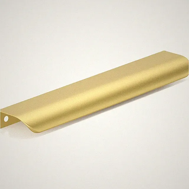 Möbelgriffe Set 10 Stück Bohrloch 160mm Aluminium Gold Küchengriffe Schrankgr...