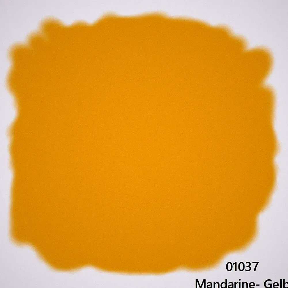 Gelbe Möbelroller