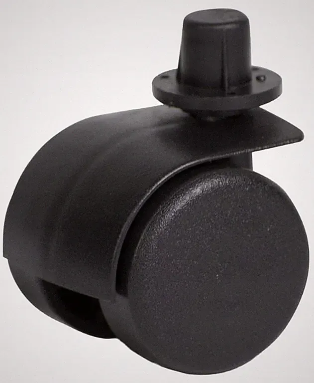 Möbelrolle mit Trägerplatte mit Auflage 40 mm 25 kg für Paneele