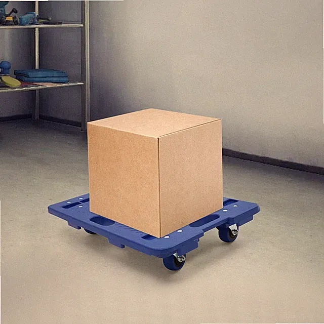 Möbelroller Rollbrett Transportroller Transportwagen Bremsen 60x40cm bis 150 kg