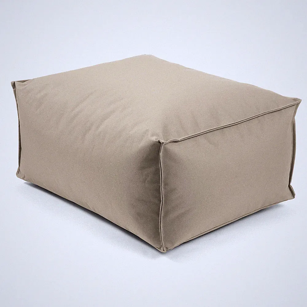 mokebo Outdoor-Pouf Sitzpouf Sitzsack Sitzhocker Hocker Sitz 50x35x65 cm Be931