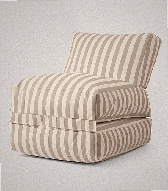 mokebo Sitzsack Outdoor Kissen Summerdream Creme Sand Liegekissen Garten Sitz62