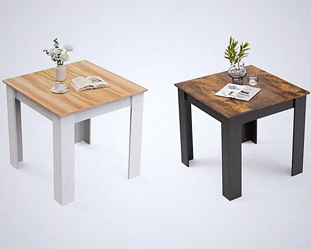 Mondeer Esstisch Esszimmertisch 80 x 80 x 75.5cm