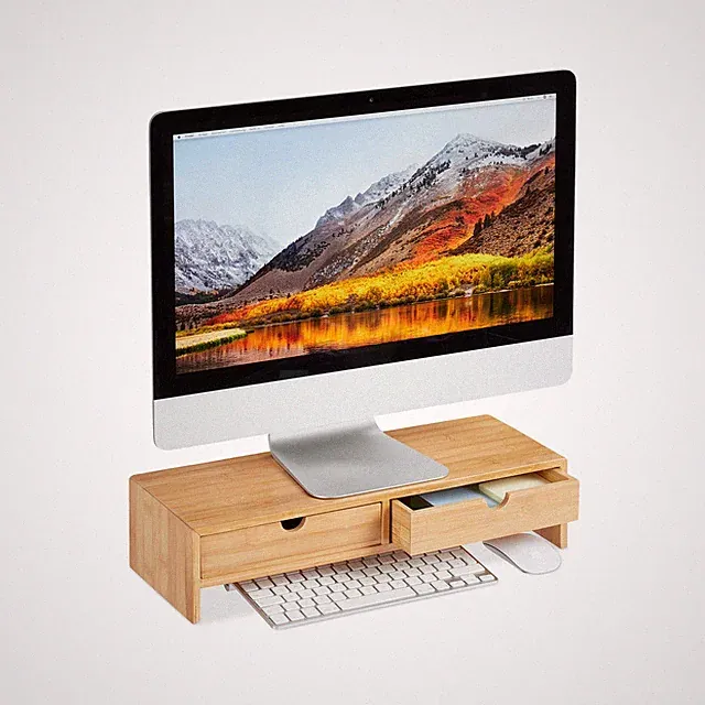 Monitorständer Monitorerhöhung Schreibtischständer Bildschirmaufsatz ergonomisch