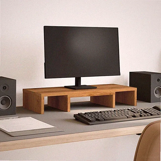 Monitorständer Verstellbar Schreibtischaufsatz Monitorerhöhung Bildschirm vidaXL