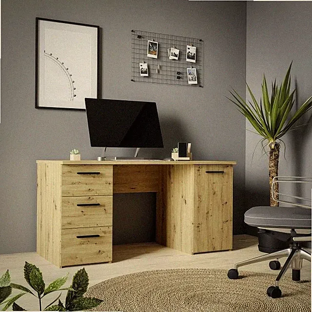 MT311-D78 NET 307 Schreibtisch 1trg. ca. 139x75x60 cm Artisan von Forte