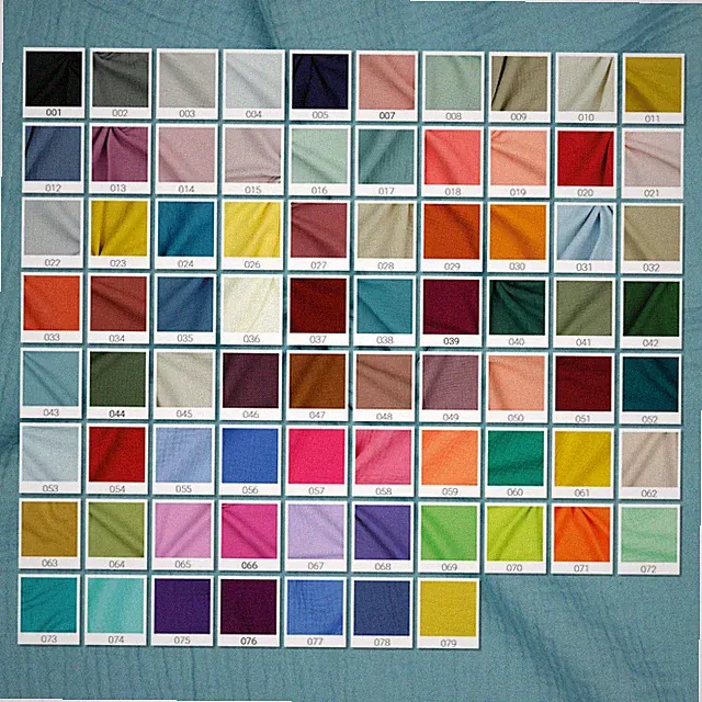 Musselin Uni Meterware 0,25m Double Gauze 100% BaumwolleTex 100 zertifiziert