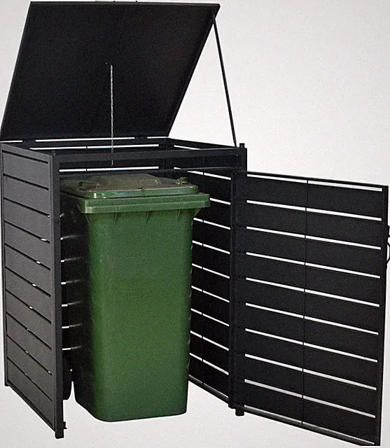 MX Mülltonnenabdeckung 80/120 L Mülltonnenbox Mülltonnenverkleidung Mülltonnen