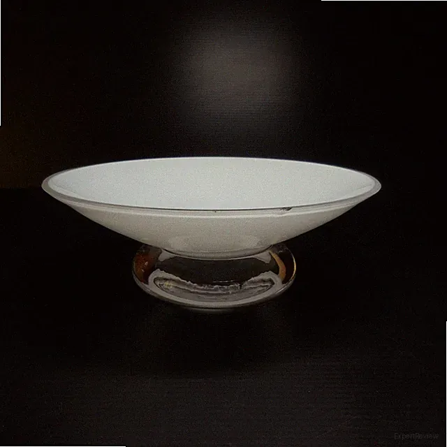 N9650 Art-Deco Vide-Poche Kristall Glas Coupé Deko Tisch Design 20. Jahrhundert