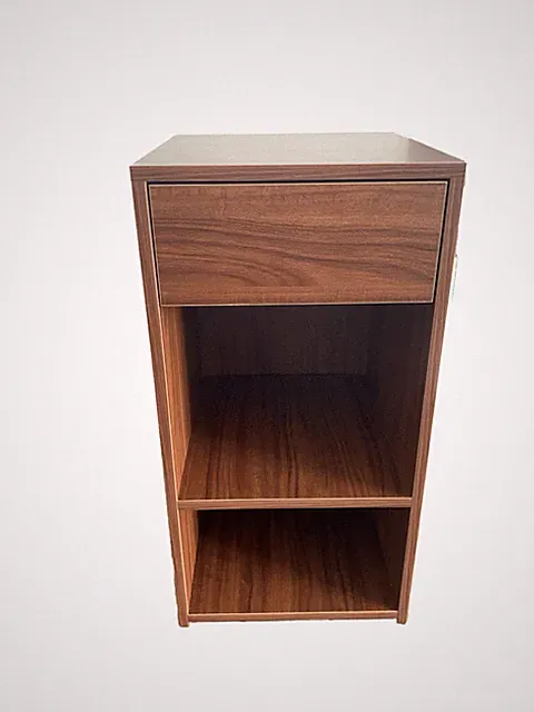 Nachtschrank 2er set Walnussfarben