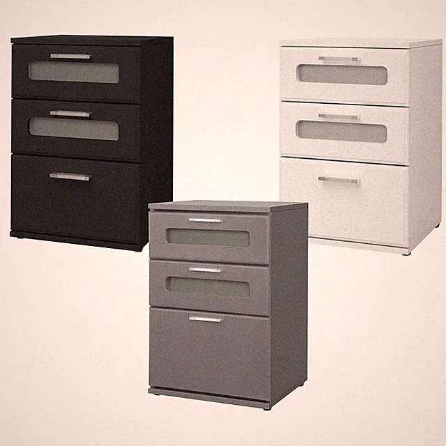 Nachttisch Boxspringbett 3 Schubladen Beistelltisch Nachtschrank Kommode Konsole