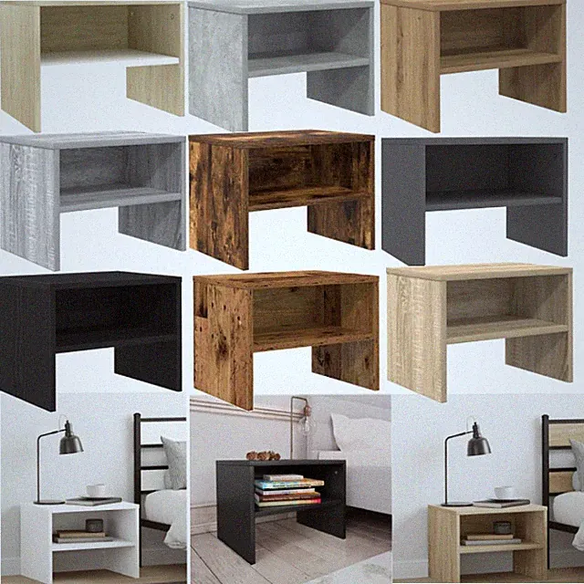 Nachttisch Nachtschrank Beistelltisch Nachtkommode Konsole Holzwerkstoff vidaXL