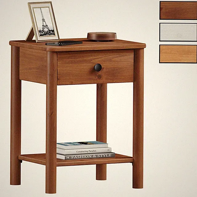 Nachttisch Nachtschrank modern Holz Nachtkommode skandinavisch