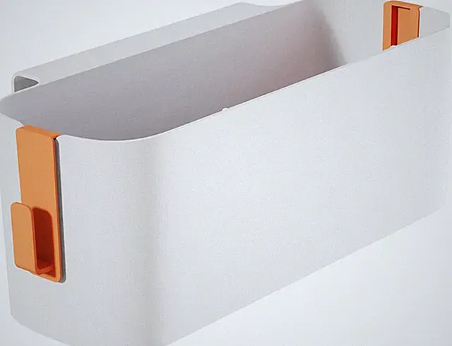 Nachttischablage, Hängeregal für Bett, 35 x 12 x 9cm Nachthänge Regal Organizer